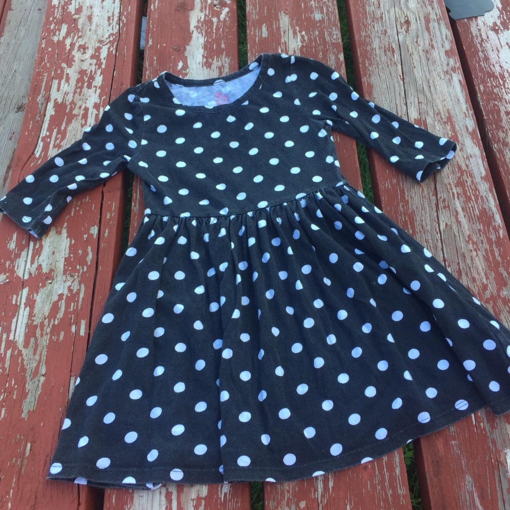 3/4 Sleeve Polka Dot Dress size XS